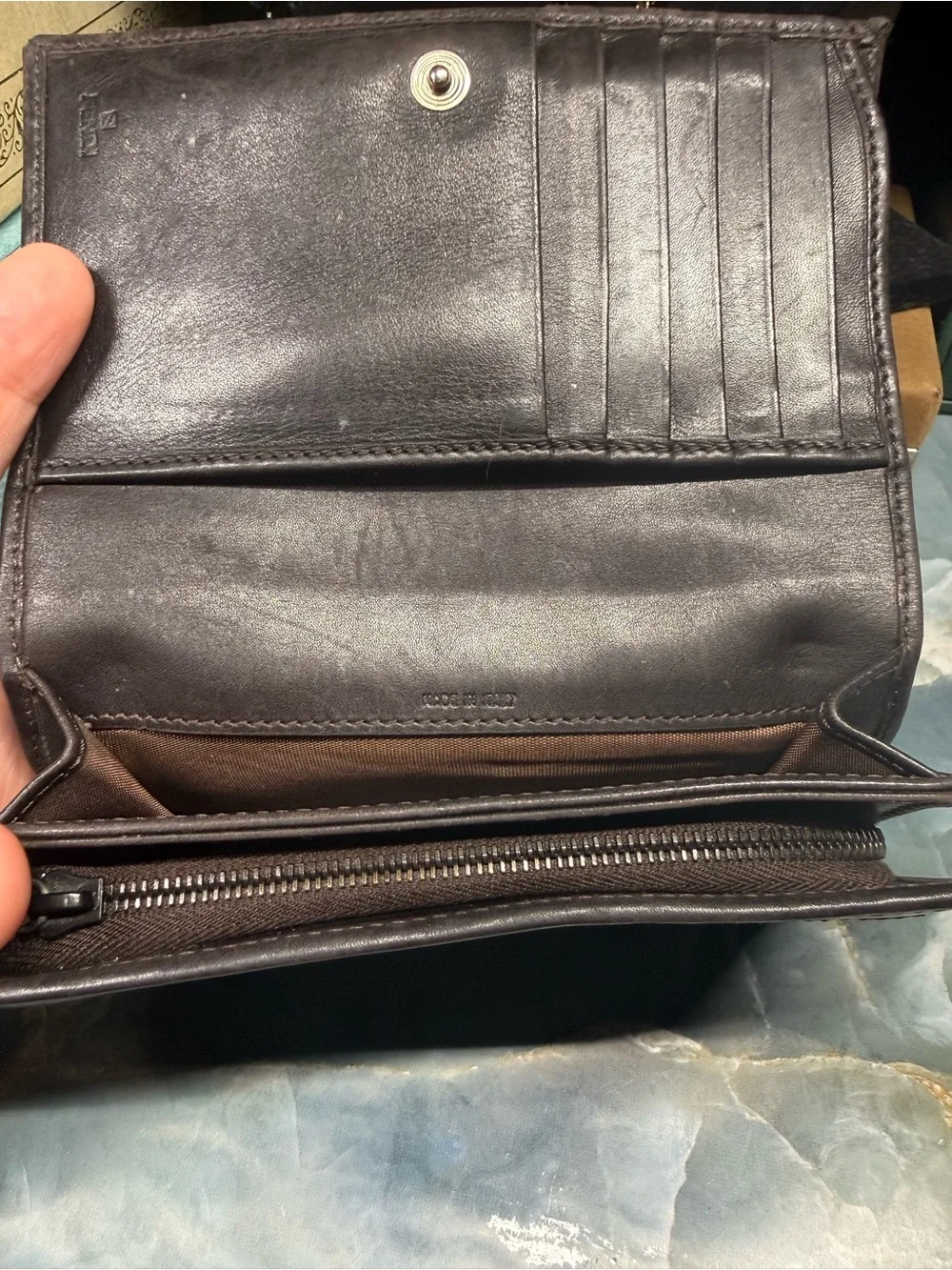 Vintage Fendi Zucchino Wallet